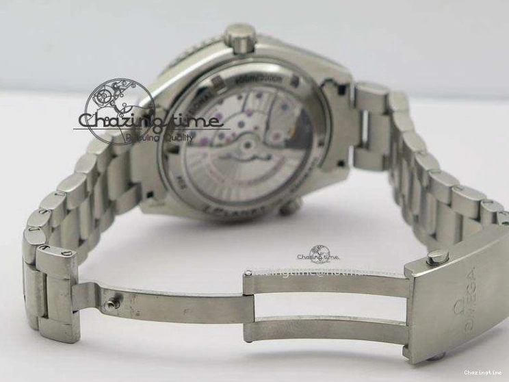 0404 Planet Ocean SS Bp Maker 45mm Orange Bezel On SS Bracelet A DailyWear 8216